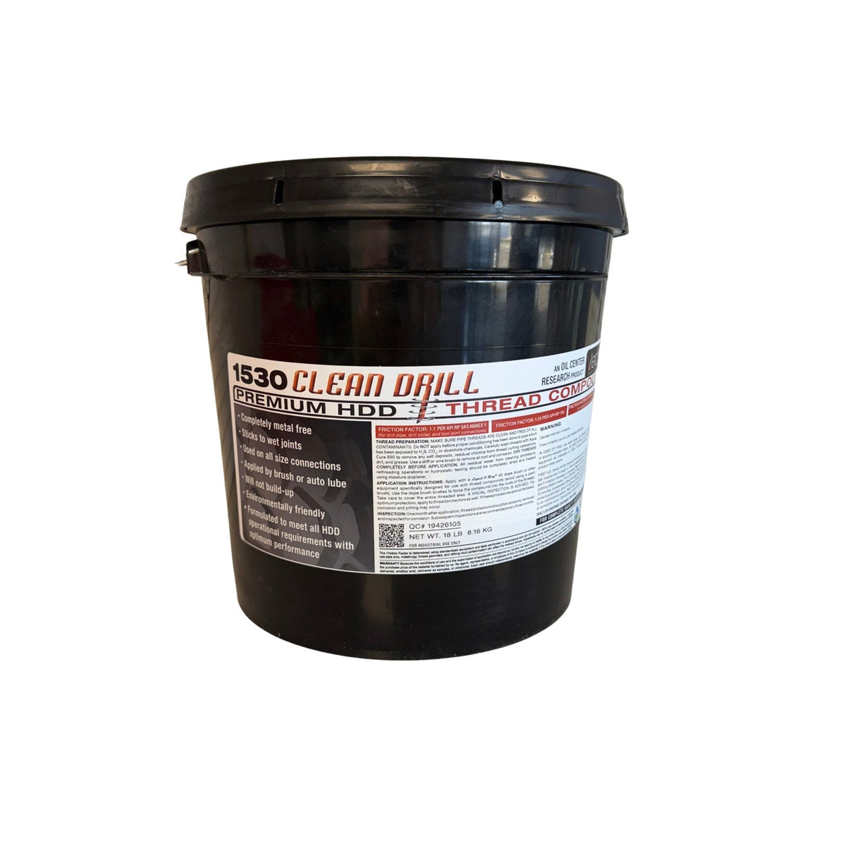 Vector 1530 Clean Drill Premium HDD Thread Compound, 2 gal pail