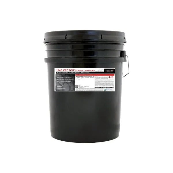 Vector 1540 Copper Compound HDD Rod Grease, 5 gal pail