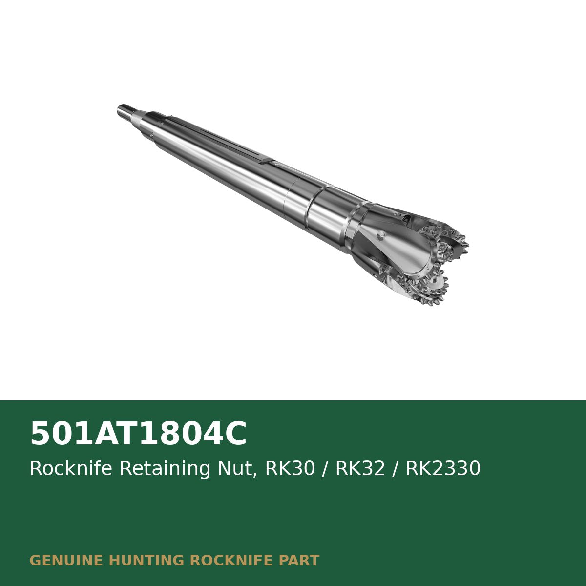 Rocknife Retaining Nut, RK30 / RK32 / RK2330