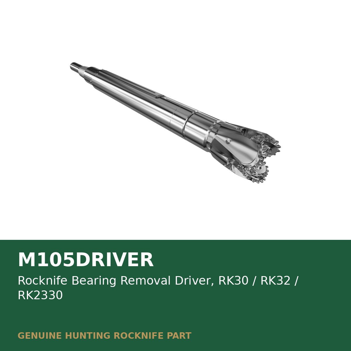 Rocknife Bearing Removal Driver, RK30 / RK32 / RK2330