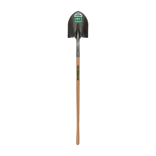 #2 Round Point Shovel, 44in Wood Handle