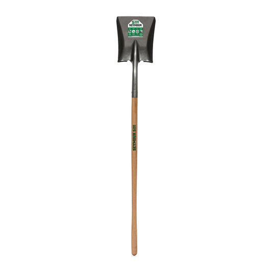 #2 Square Point Shovel, 44in Wood Handle