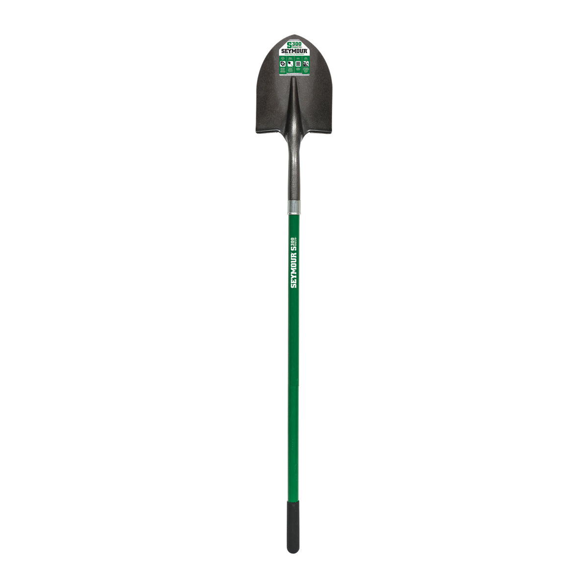#2 Round Point Shovel, 43in Fiberglass Handle
