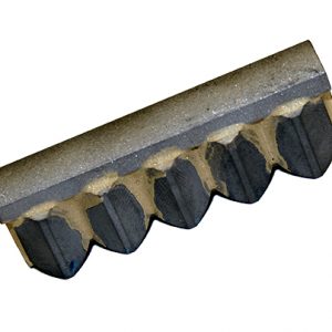 5-Cutter Carbide Tooth Block, RSB Weld-On