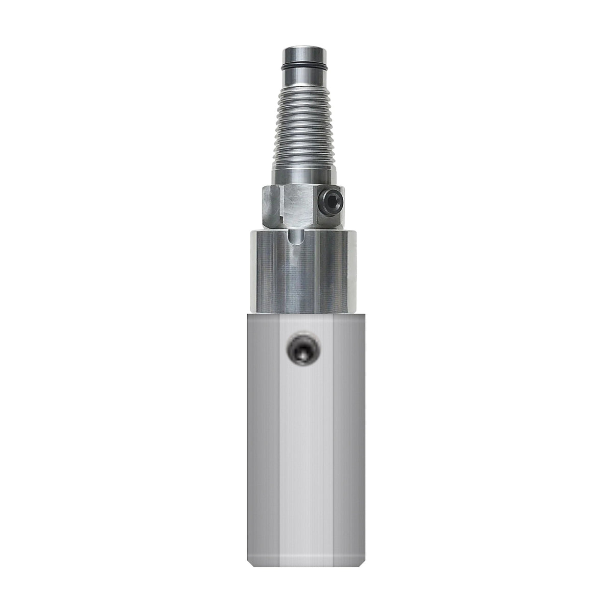 Adapter Sub, QF400 Pin x 2.125in LPT Box, hex body with set screw