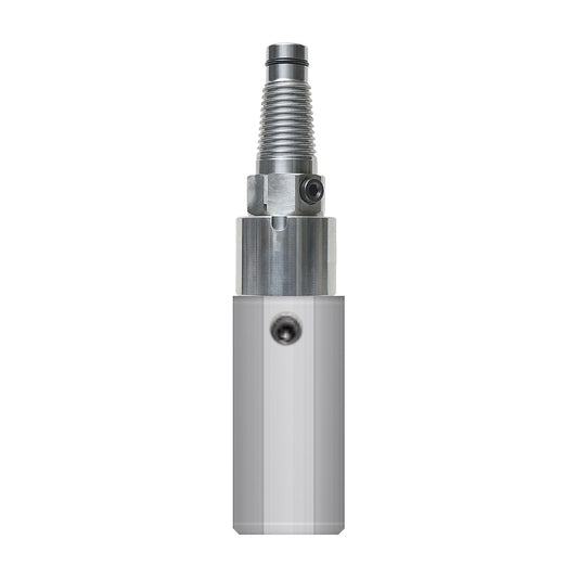 Adapter Sub, QF400 Pin x 2.125in LPT Box, hex body with set screw