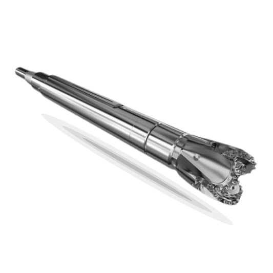 Hunting Rocknife all-terrain rock housing with tricone bit