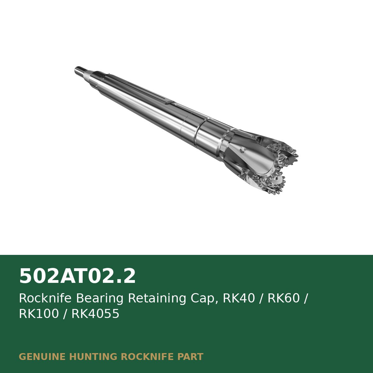 Rocknife Bearing Retaining Cap, RK40 / RK60 / RK100 / RK4055