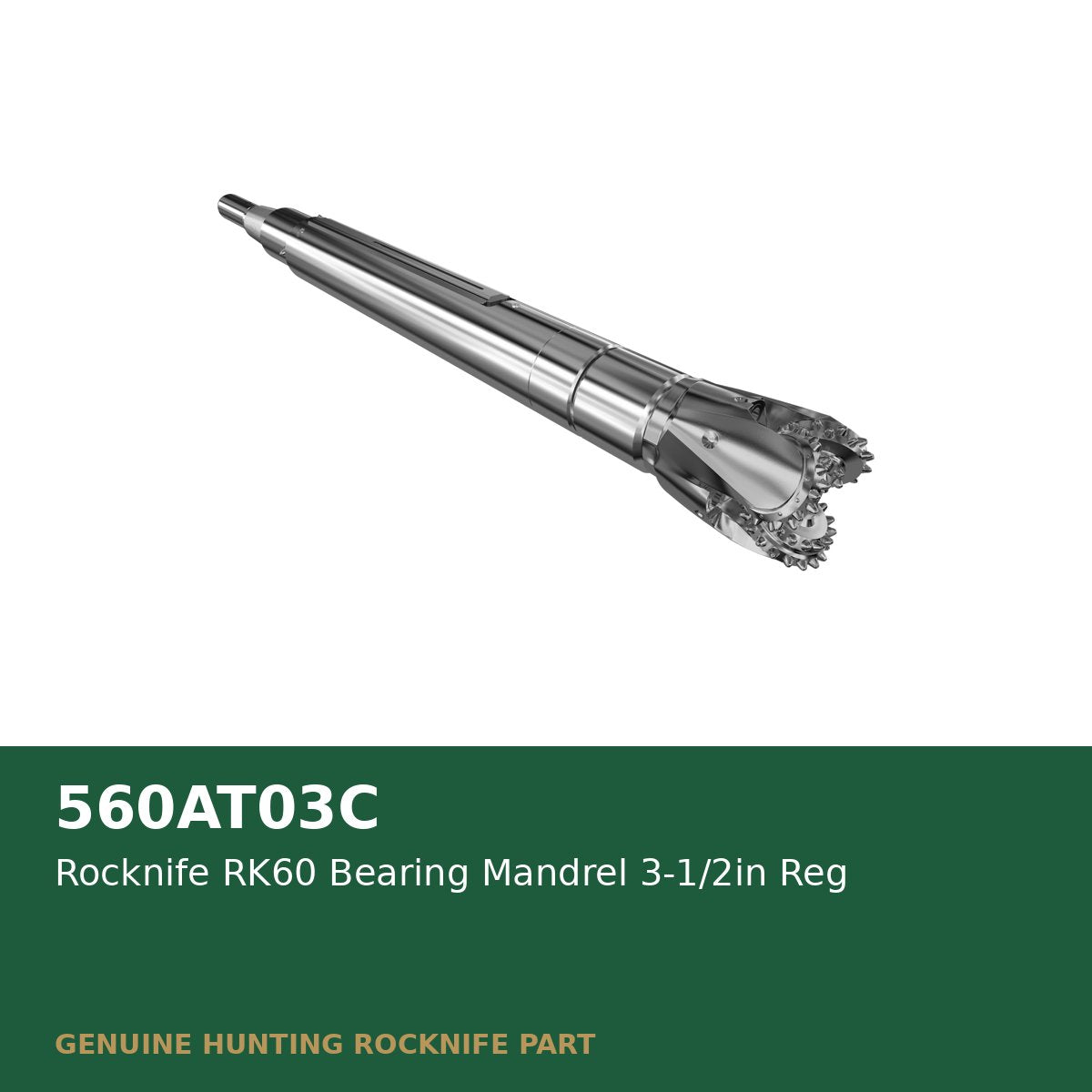 Rocknife RK60 Bearing Mandrel 3-1/2in Reg