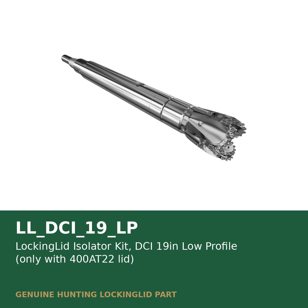 LockingLid Isolator Kit, DCI 19in Low Profile (only with 400AT22 lid)
